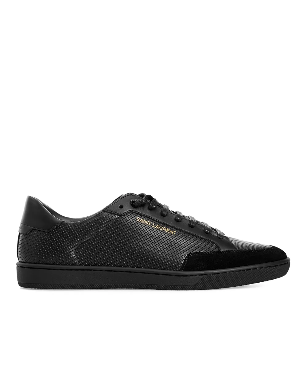 Кожаные сникеры Court Classic Saint Laurent 603223-1JZ30, черный цвет • Купить в интернет-магазине Kameron