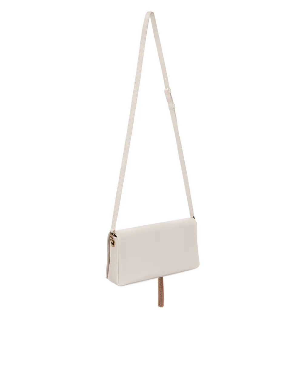 Кожаная сумка Kate Saint Laurent 604276-1EL0W, белый цвет • Купить в интернет-магазине Kameron