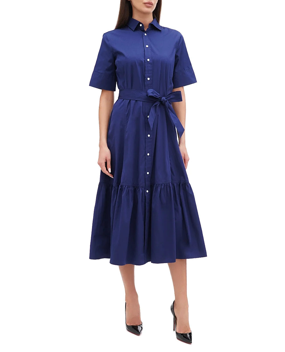 Платье Polo Ralph Lauren 211928806001, синий цвет • Купить в интернет-магазине Kameron