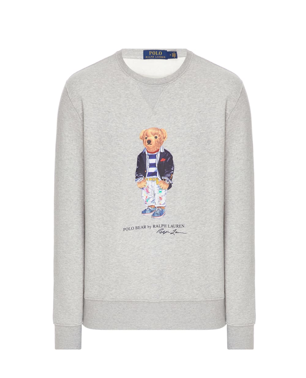 Свитшот Polo Ralph Lauren 710853308008, серый цвет • Купить в интернет-магазине Kameron
