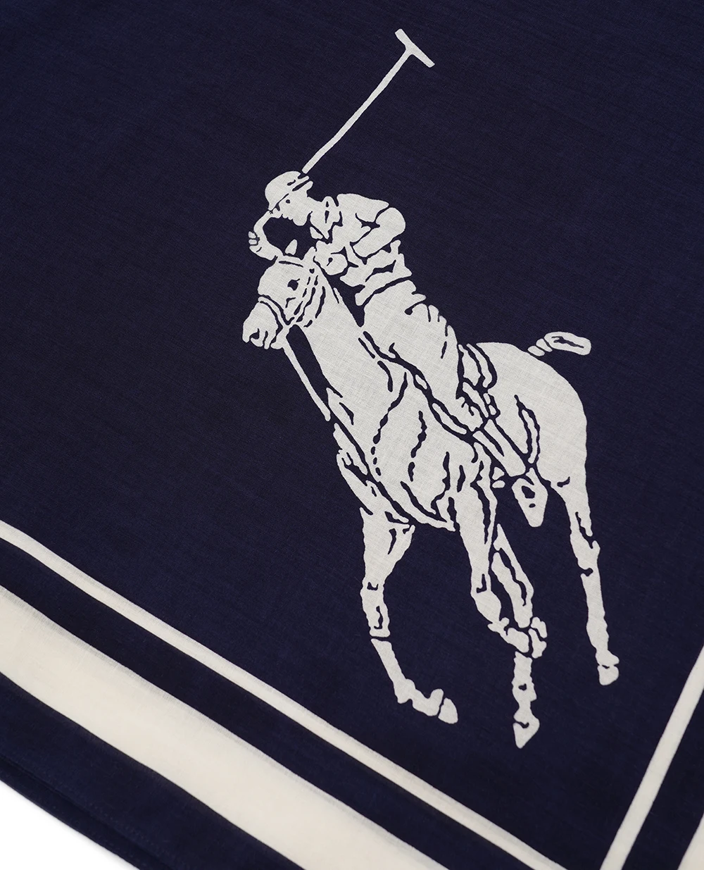 Платок Polo Ralph Lauren 455938482002, темно-синий цвет • Купить в интернет-магазине Kameron