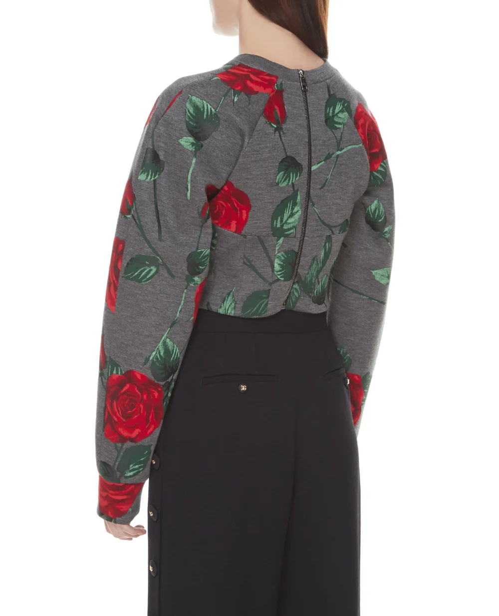 Свитшот Dolce&Gabbana F9L07T-FPG65, серый цвет • Купить в интернет-магазине Kameron