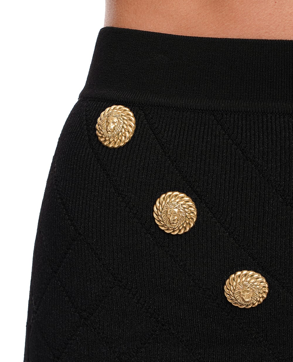 Юбка Balmain CF1LB004KF53, черный цвет • Купить в интернет-магазине Kameron