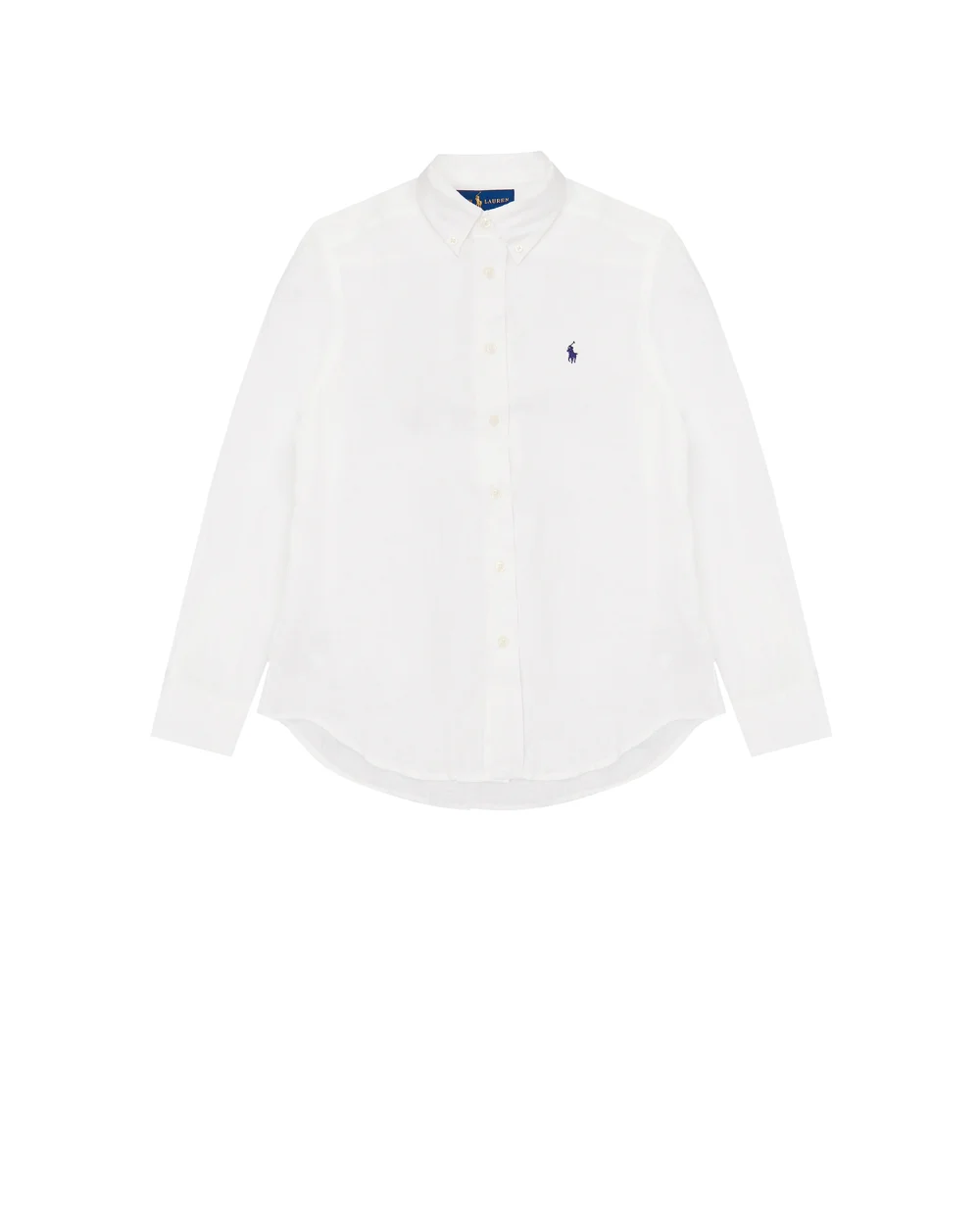 Детская рубашка Polo Ralph Lauren Kids 321832109001, белый цвет • Купить в интернет-магазине Kameron