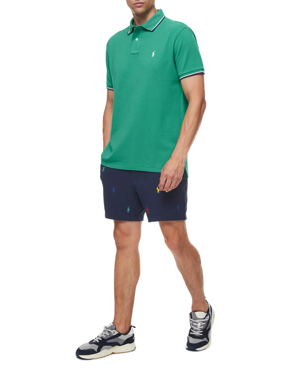 Шорты Polo Ralph Lauren 710842917001, синий цвет • Купить в интернет-магазине Kameron
