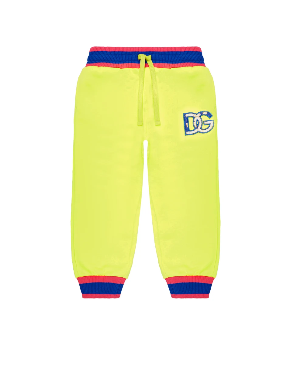 Спортивные брюки Dolce&Gabbana Kids L5JP8R-G7CGK-S, салатовый цвет • Купить в интернет-магазине Kameron