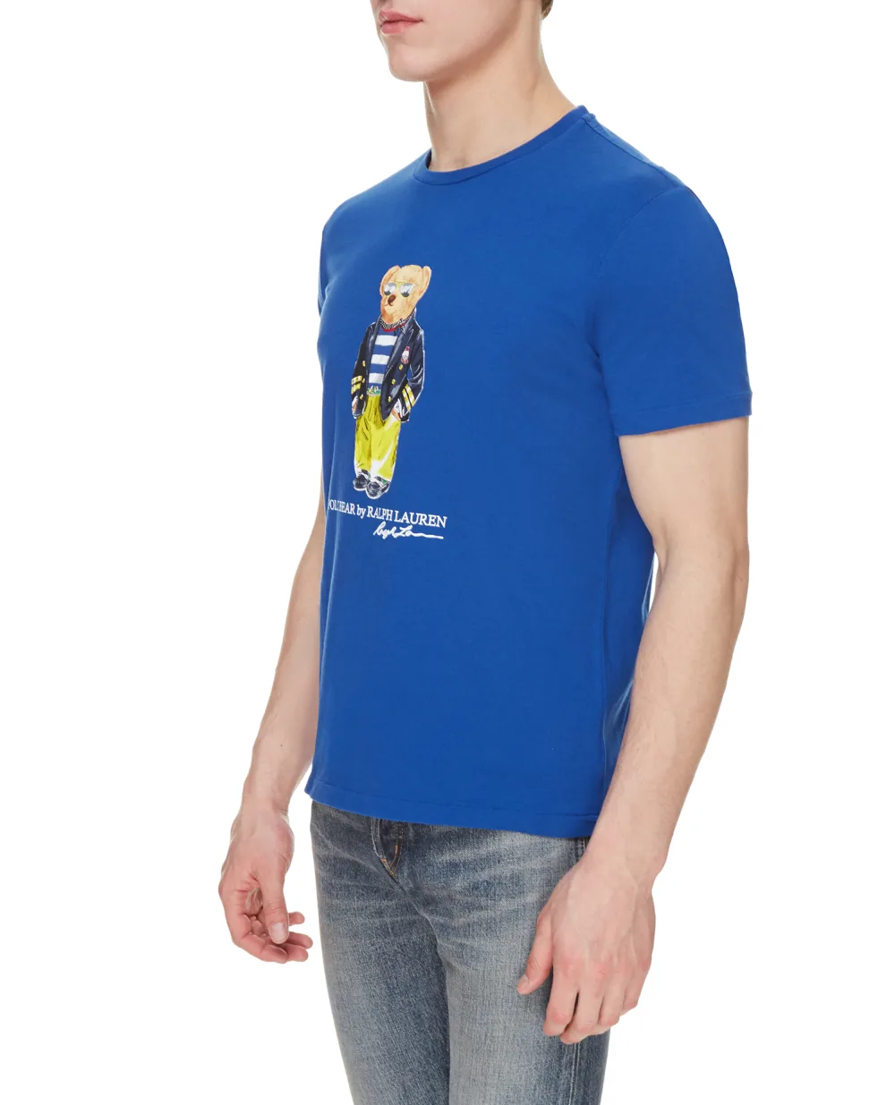 Футболка Polo Ralph Lauren 710837306001, синий цвет • Купить в интернет-магазине Kameron