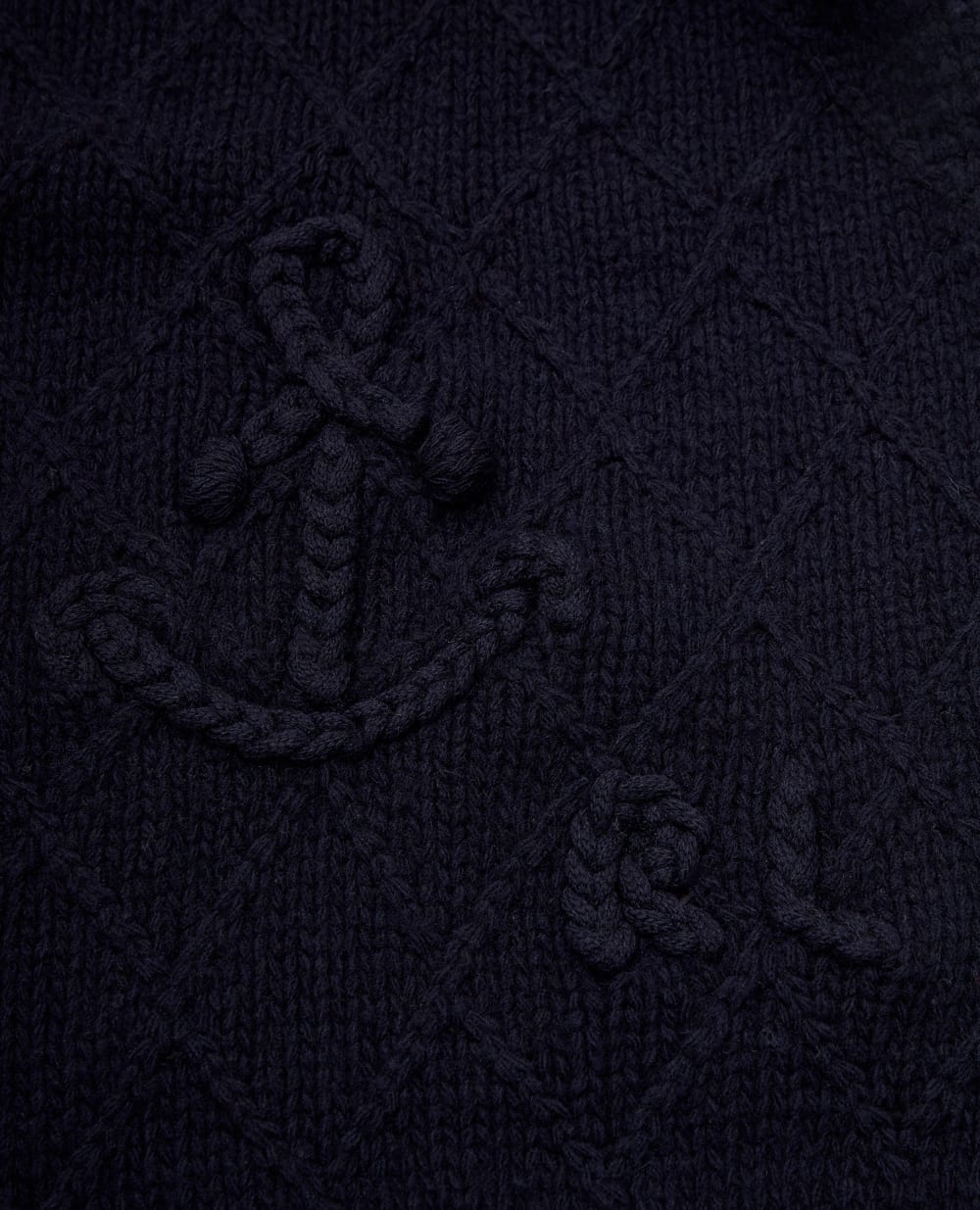 Шерстяной шарф Polo Ralph Lauren 455731041003, синий цвет • Купить в интернет-магазине Kameron