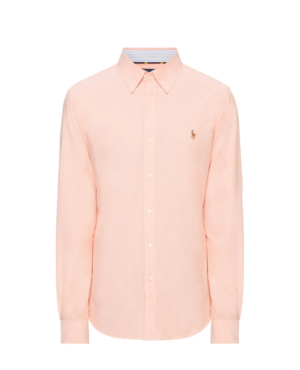 Рубашка Slim Fit Polo Ralph Lauren 710784299013, оранжевый цвет • Купить в интернет-магазине Kameron