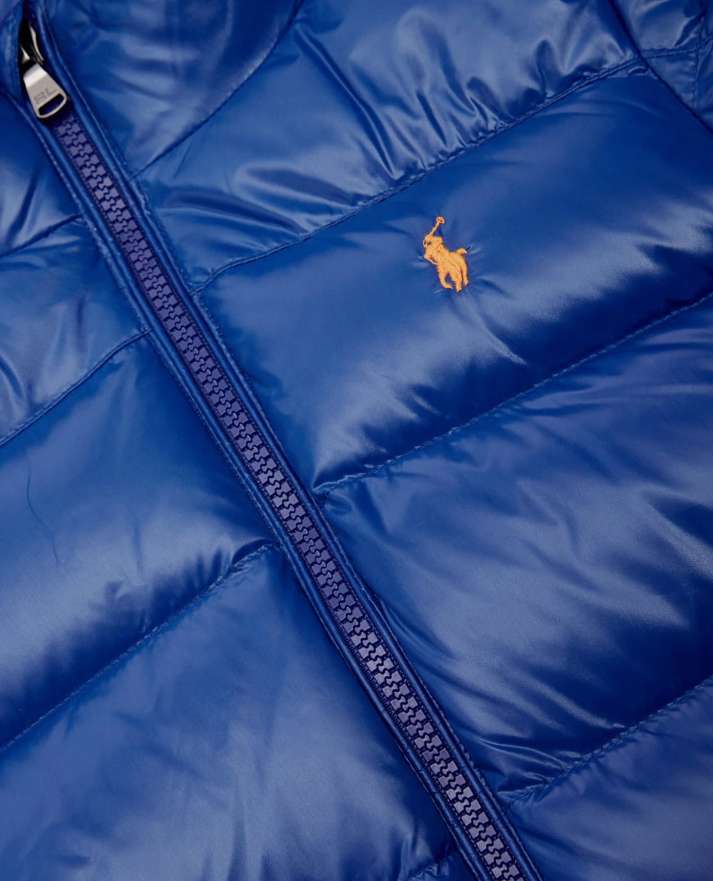 Пуховик Polo Ralph Lauren Kids 321854454004, синий цвет • Купить в интернет-магазине Kameron