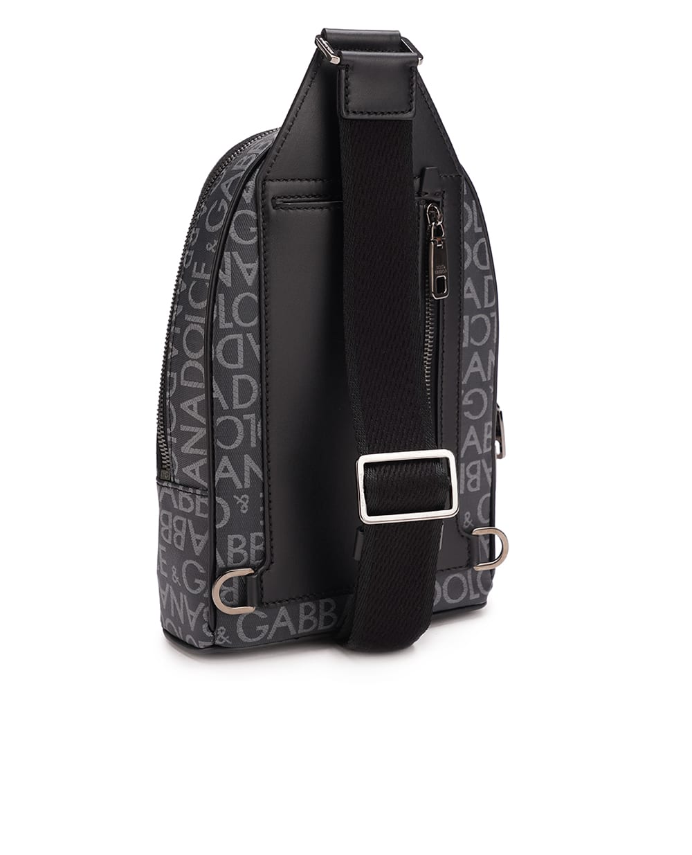Кожаная сумка Dolce&Gabbana BM2295-AJ705, темно-серый цвет • Купить в интернет-магазине Kameron