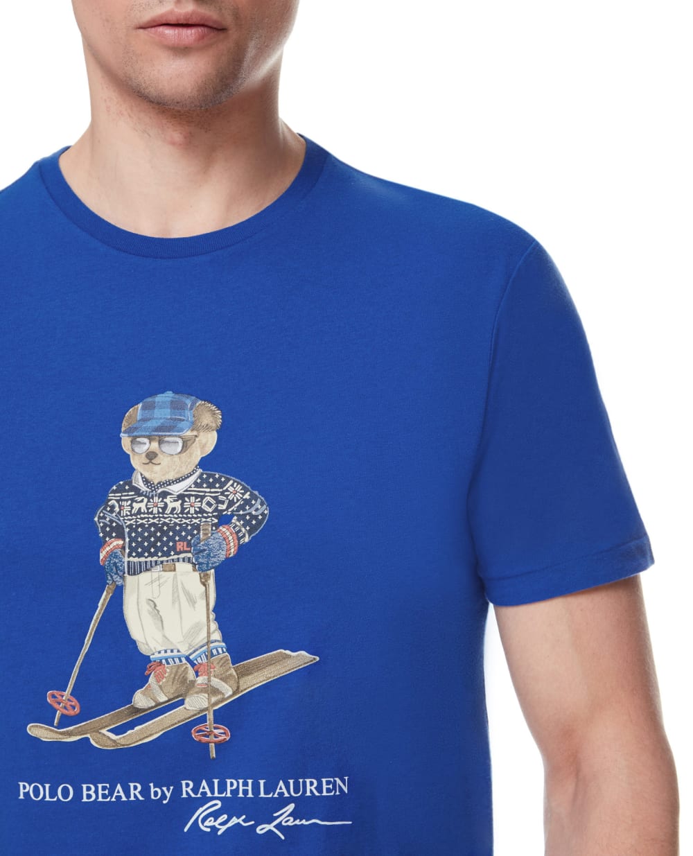 Футболка Polo Bear Polo Ralph Lauren 710853310005, синий цвет • Купить в интернет-магазине Kameron