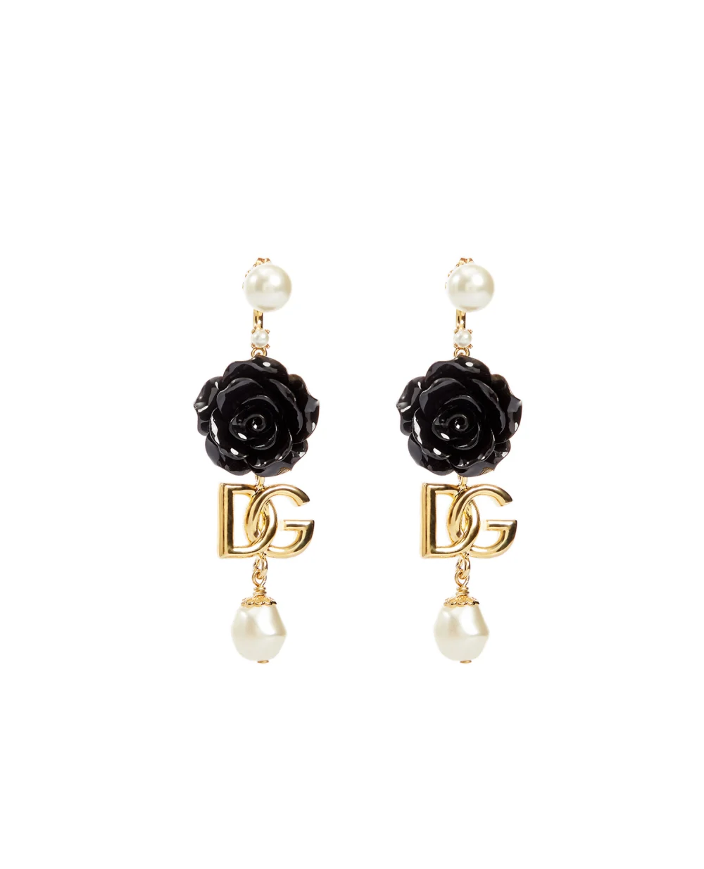 Серьги Dolce&Gabbana WEN8R1-W1111, золотой цвет • Купить в интернет-магазине Kameron