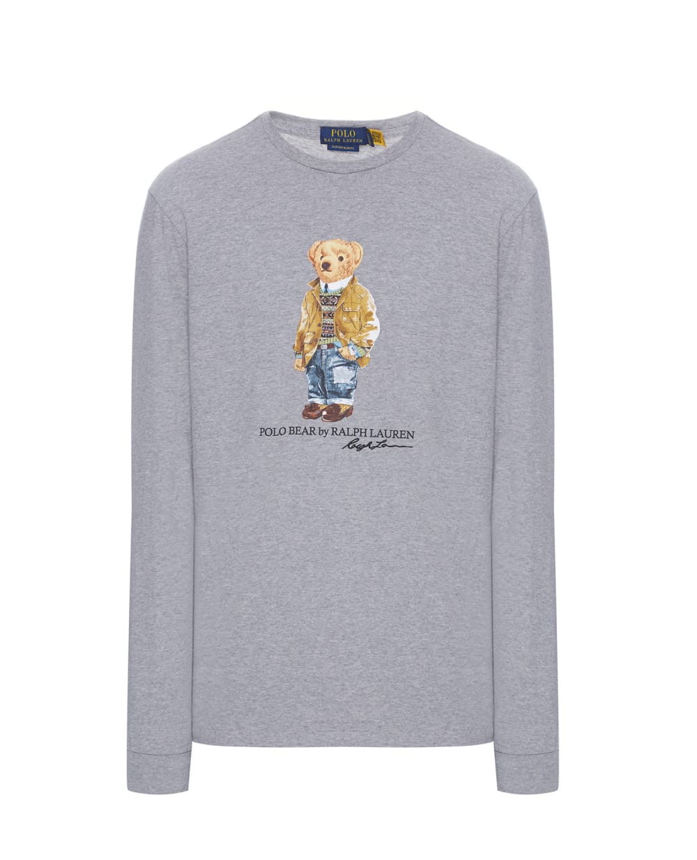 Лонгслив Polo Ralph Lauren 710828276003, серый цвет • Купить в интернет-магазине Kameron