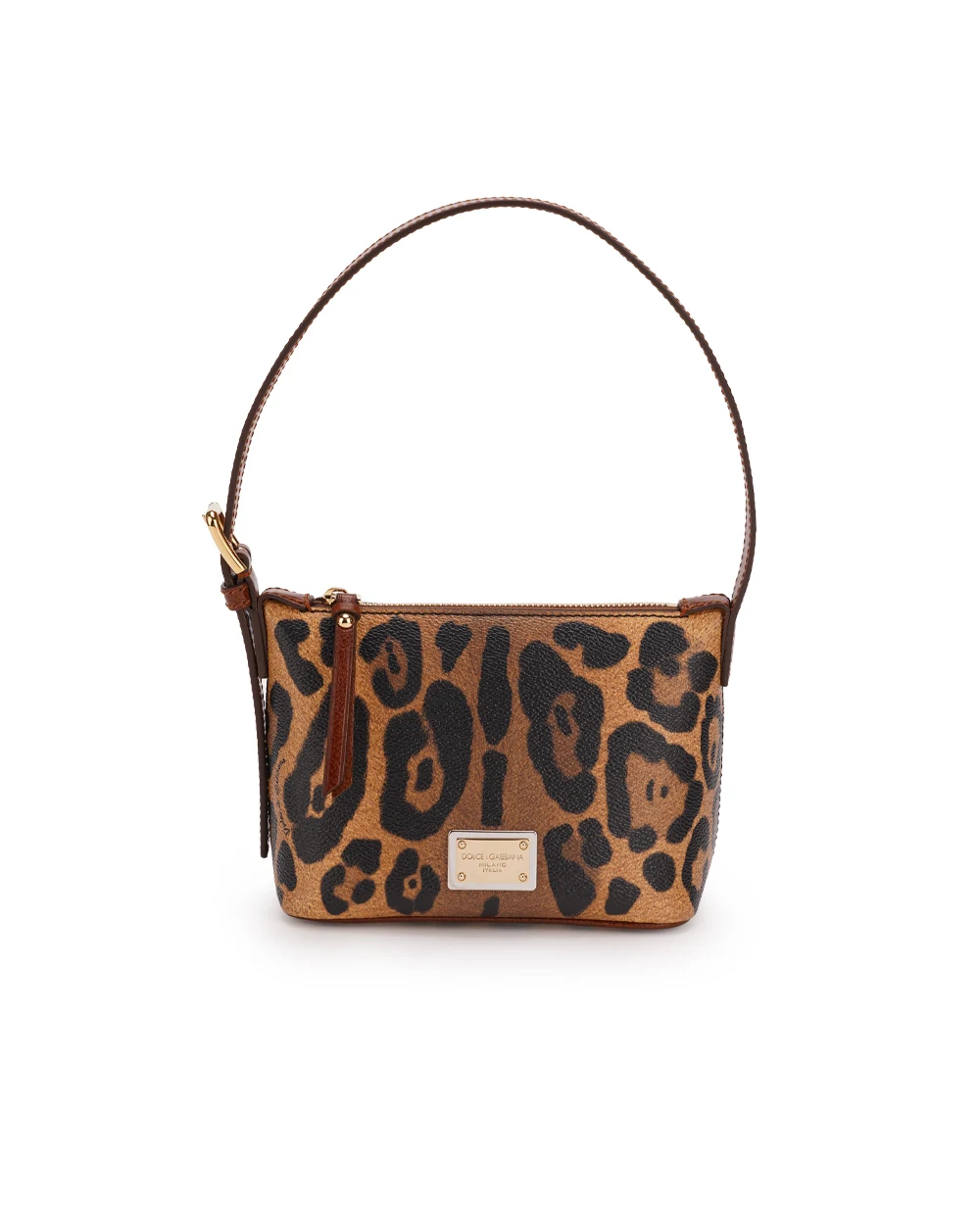 Кожаная сумка Crespo Dolce&Gabbana BB7344-AW384, коричневый цвет • Купить в интернет-магазине Kameron