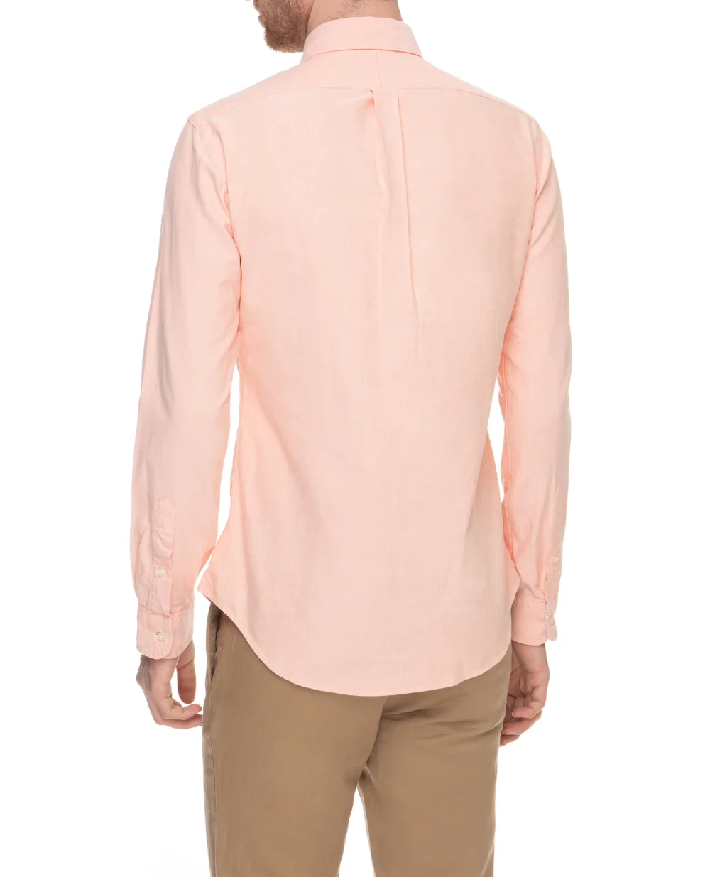 Рубашка Slim Fit Polo Ralph Lauren 710784299013, оранжевый цвет • Купить в интернет-магазине Kameron