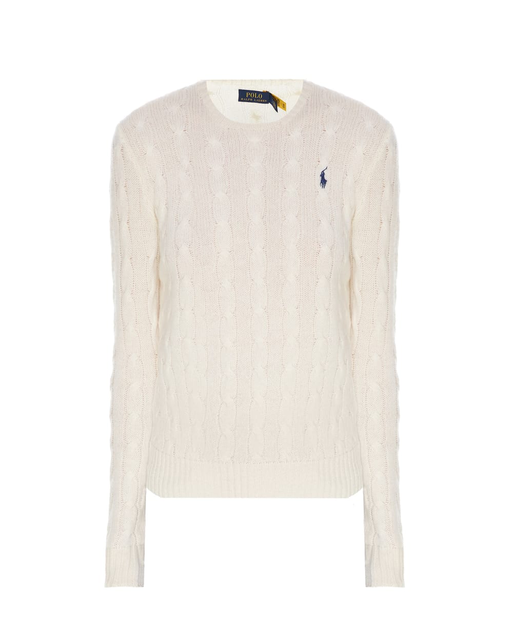 Шерстяной джемпер Polo Ralph Lauren 211525764003, белый цвет • Купить в интернет-магазине Kameron