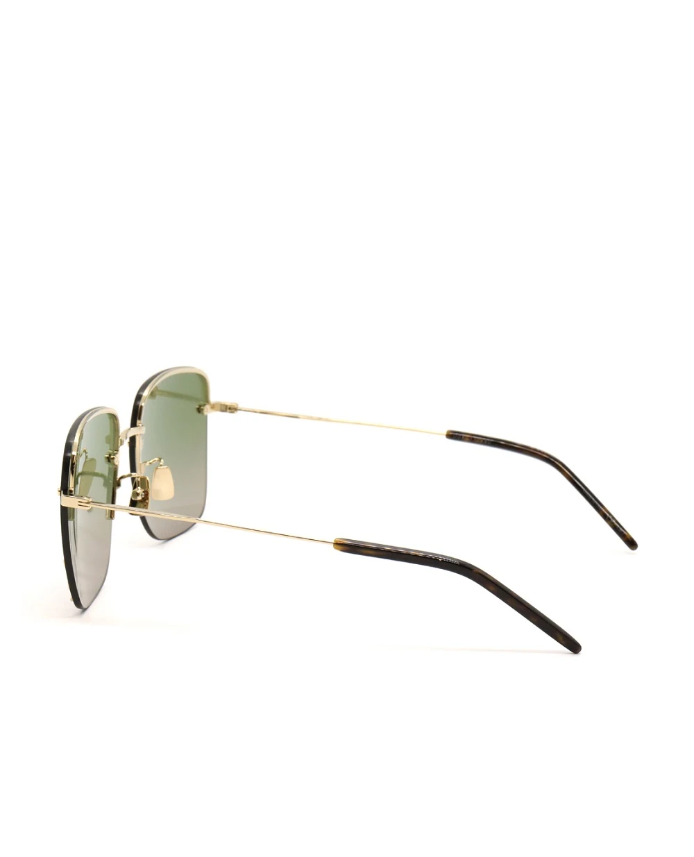 Солнцезащитные очки Saint Laurent SL 312 M-003, зеленый цвет • Купить в интернет-магазине Kameron