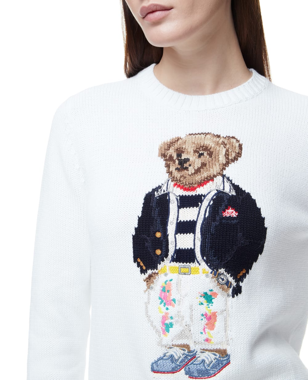 Джемпер Polo Ralph Lauren 211856726001, белый цвет • Купить в интернет-магазине Kameron