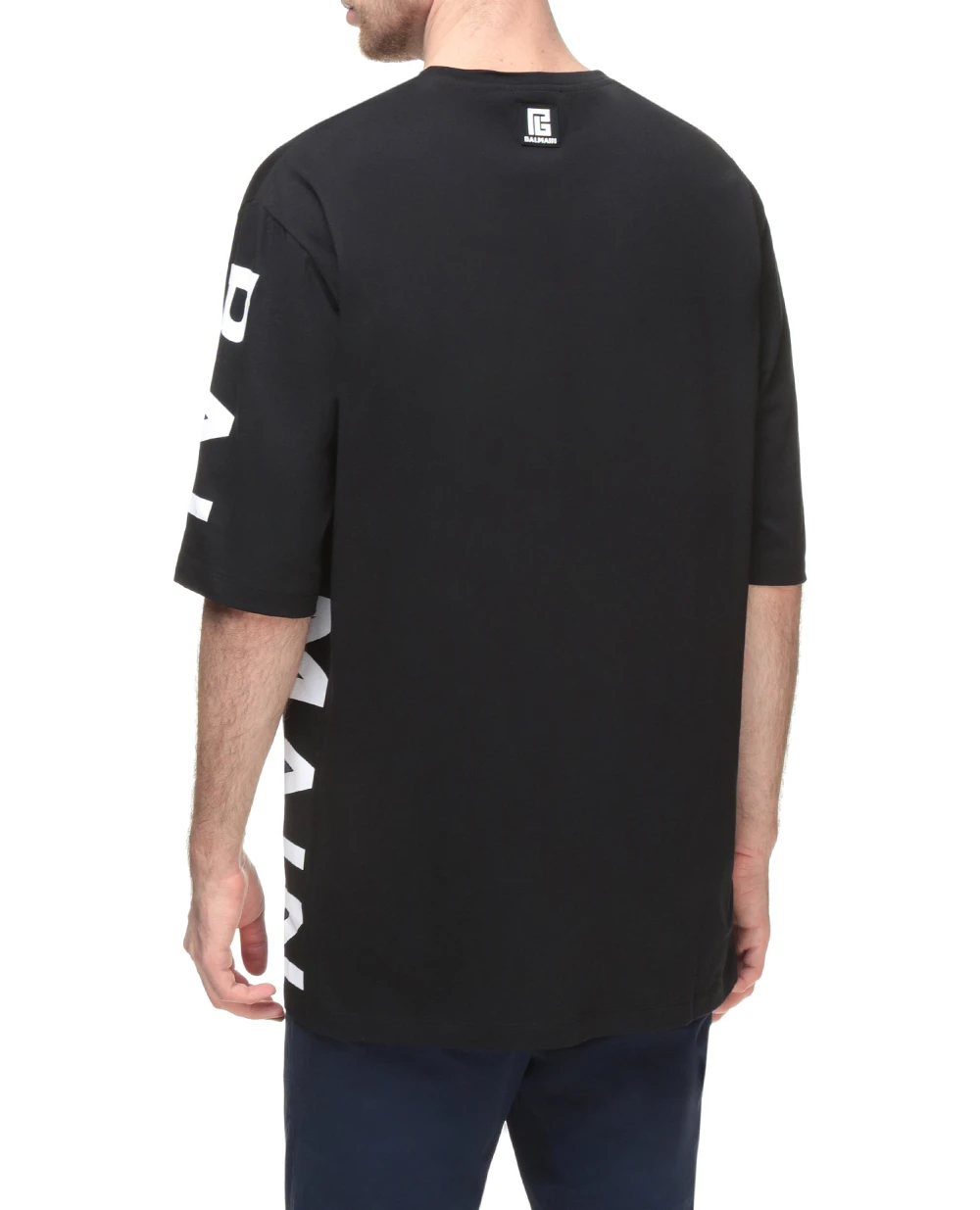 Футболка Balmain XH1EH015BB15, черный цвет • Купить в интернет-магазине Kameron