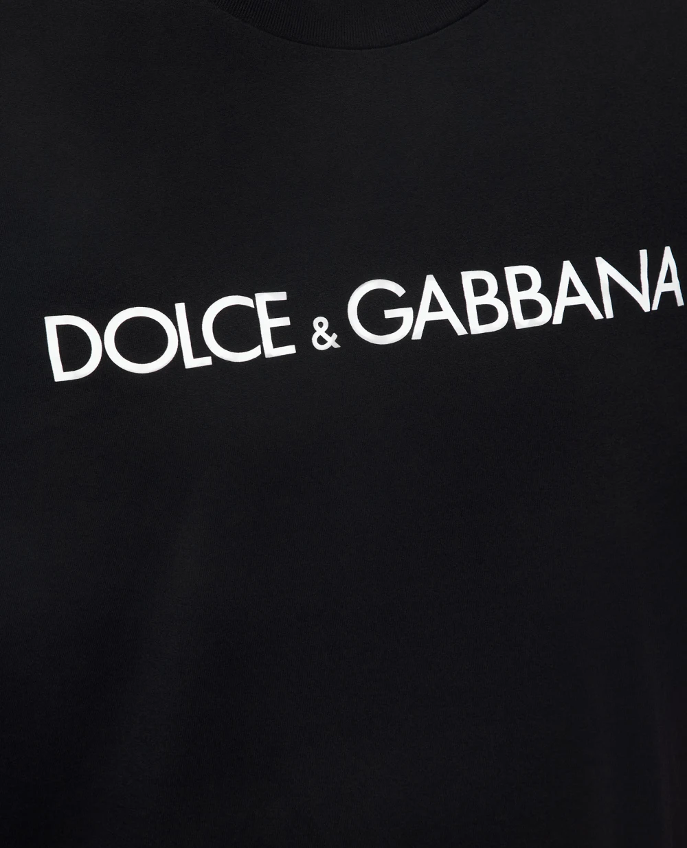 Футболка Dolce&Gabbana F8O48T-G7H4P, черный цвет • Купить в интернет-магазине Kameron