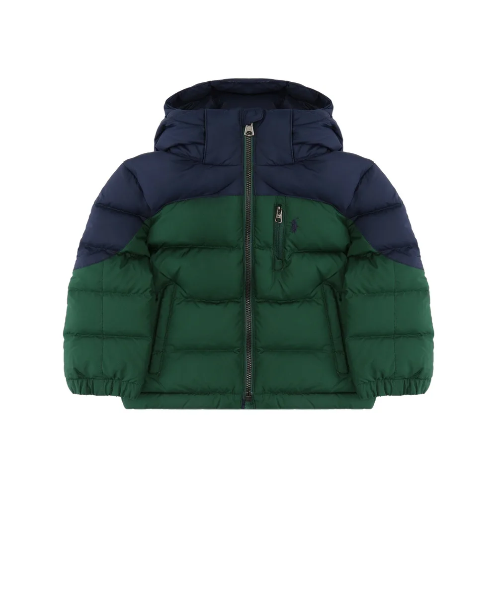 Пуховик Polo Ralph Lauren Kids 322746858002, зеленый цвет • Купить в интернет-магазине Kameron