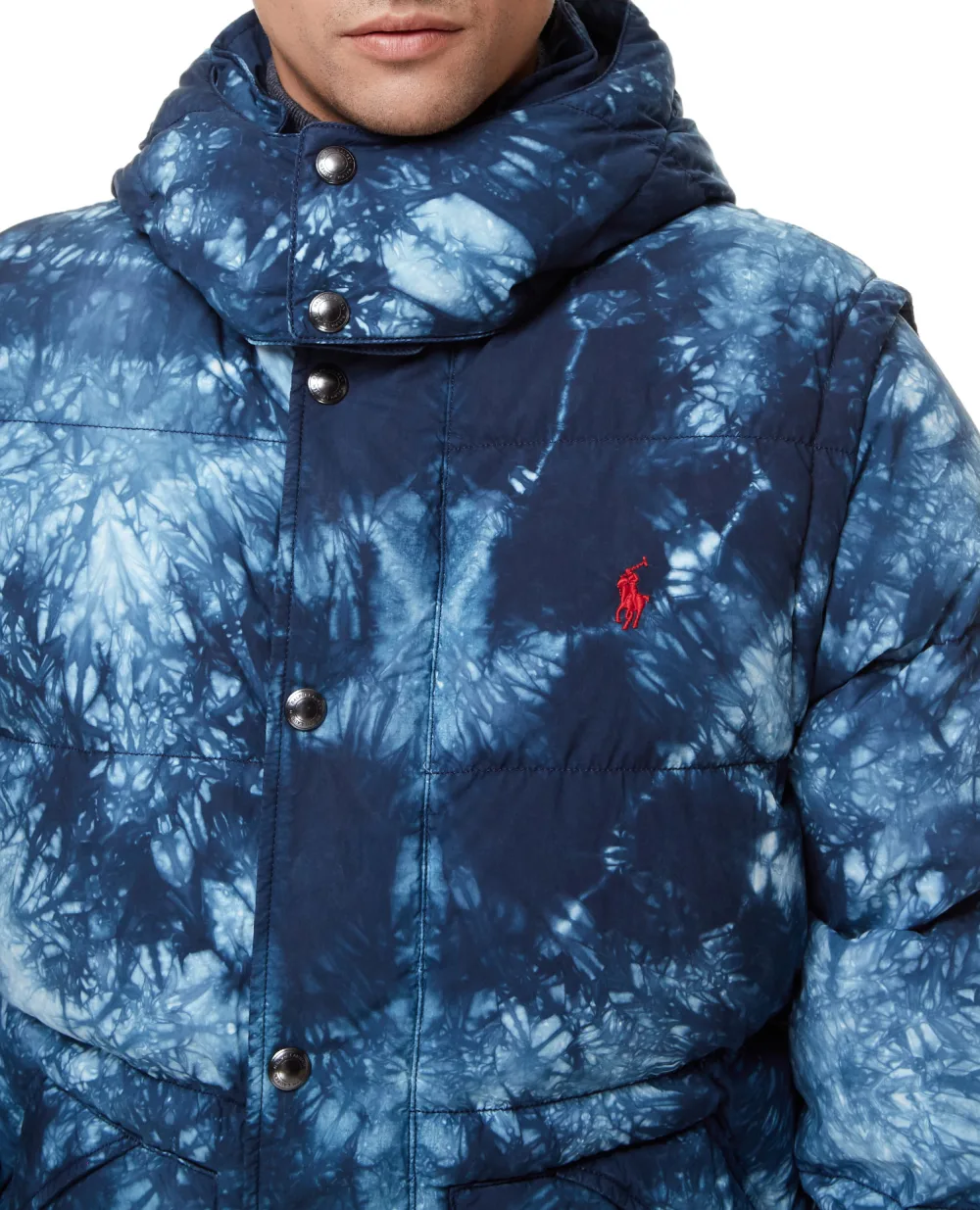 Пуховик Polo Ralph Lauren 710847110001, синий цвет • Купить в интернет-магазине Kameron