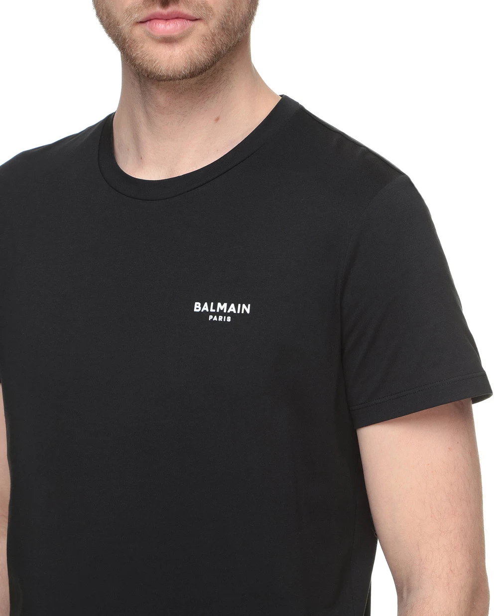 Футболка Balmain DH1EF000BB04, черный цвет • Купить в интернет-магазине Kameron