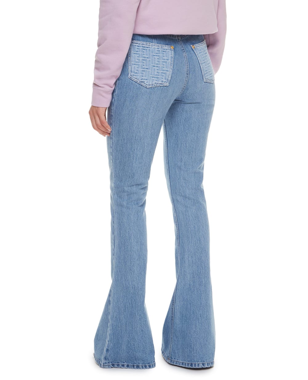 Джинсы Balmain WF1MJ025D129, голубой цвет • Купить в интернет-магазине Kameron
