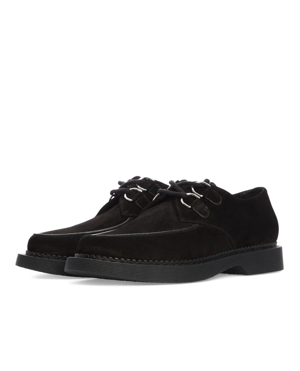 Замшевые дерби Teddy Saint Laurent 667606-2W500, черный цвет • Купить в интернет-магазине Kameron