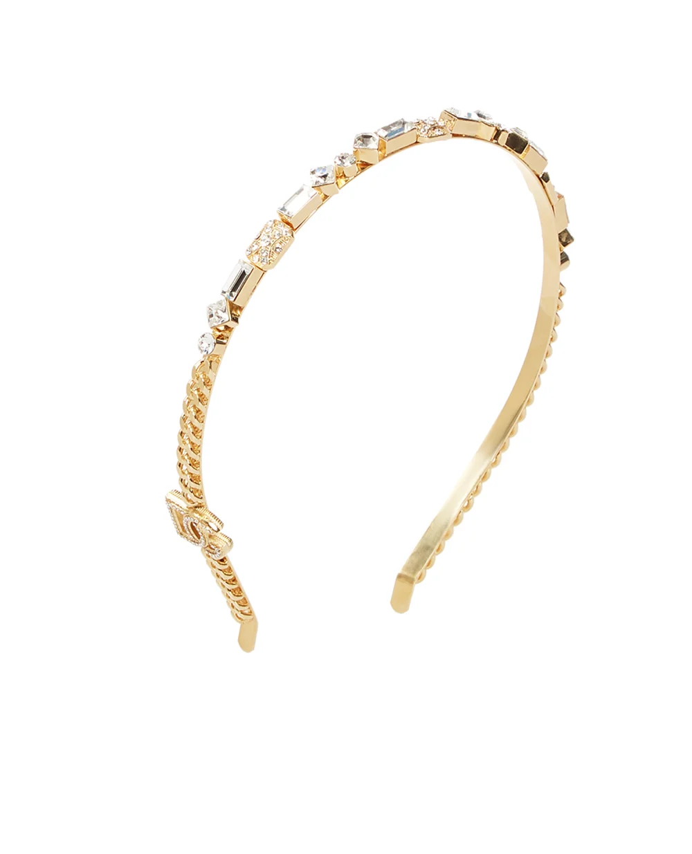 Обруч Dolce&Gabbana WHM6P2-W1111, золотой цвет • Купить в интернет-магазине Kameron