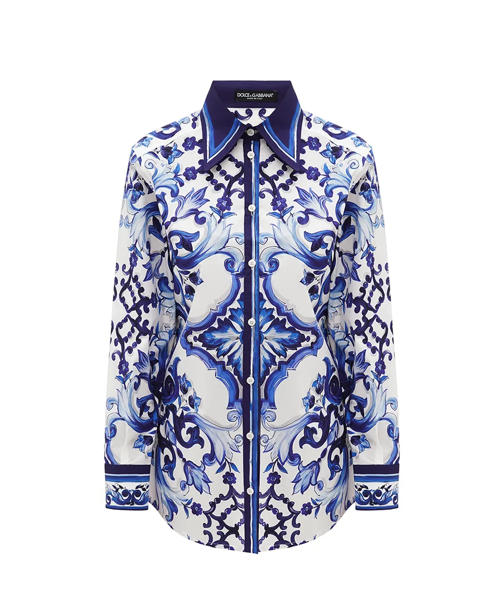 Рубашка Dolce&Gabbana F5J51T-HH5AW, білий колір • Купити в інтернет-магазині Kameron