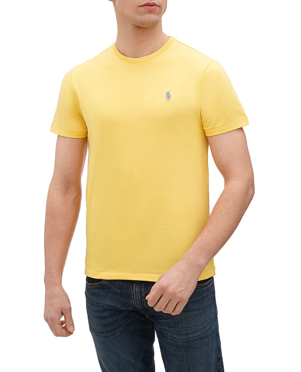Футболка Polo Ralph Lauren 710671438342, желтый цвет • Купить в интернет-магазине Kameron