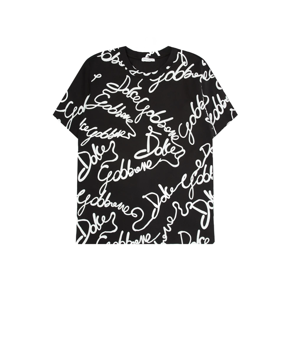 Футболка Dolce&Gabbana Kids L4JTDM-G7A9X-S, черный цвет • Купить в интернет-магазине Kameron