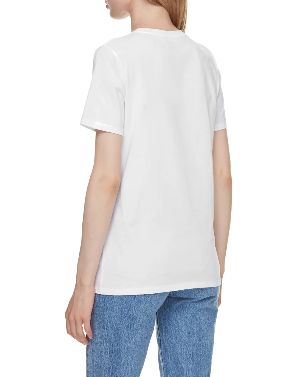 Футболка Balmain WF1EF000B097, белый цвет • Купить в интернет-магазине Kameron
