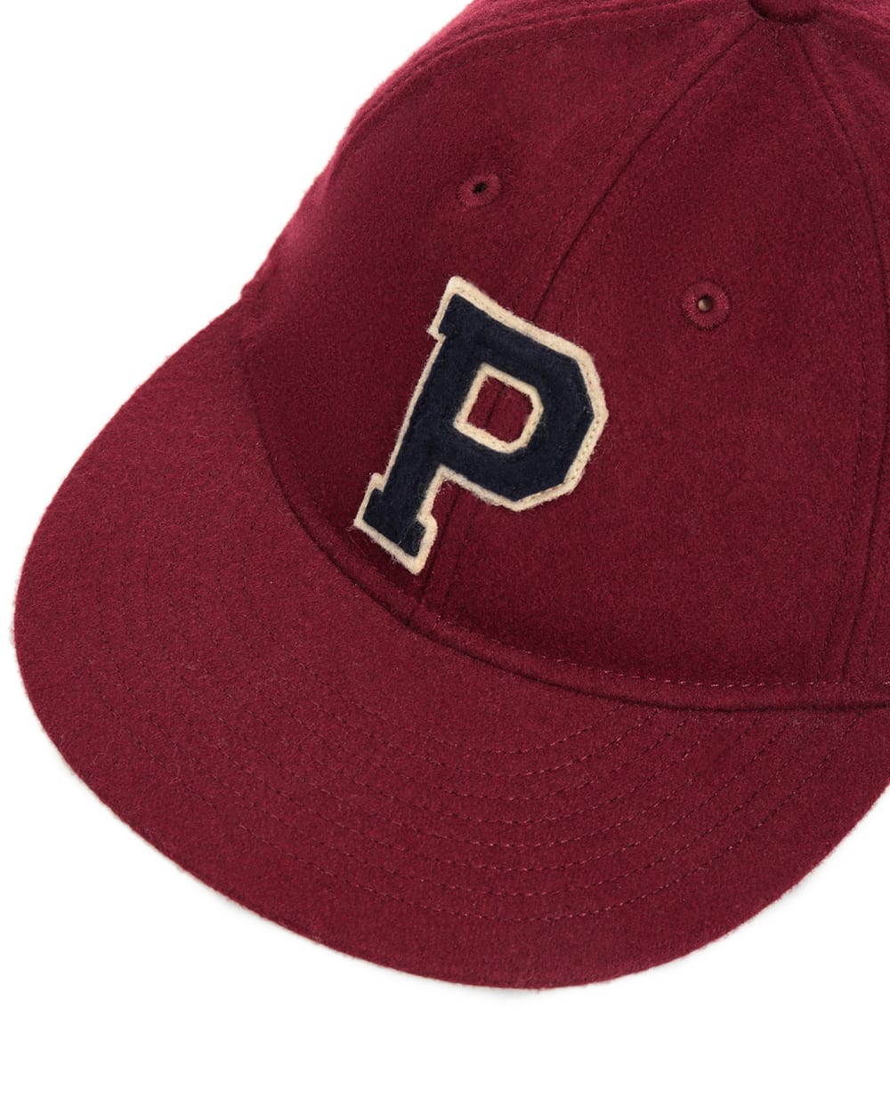 Шерстяная бейсболка Polo Ralph Lauren 710718072002, бордовый цвет • Купить в интернет-магазине Kameron