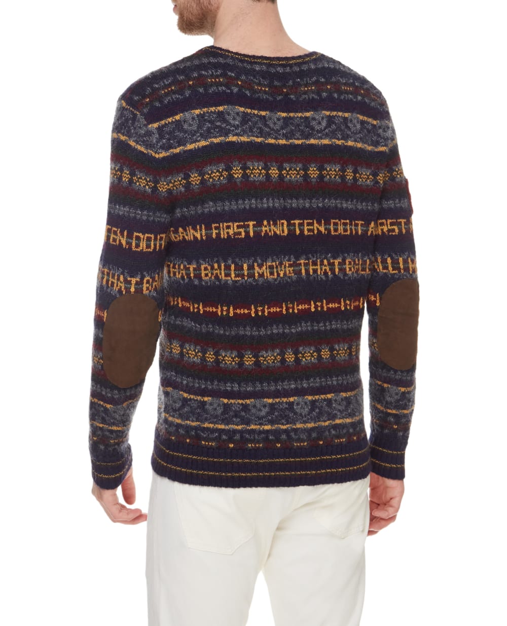 Шерстяной свитер Polo Ralph Lauren 710717092001, разноцветный цвет • Купить в интернет-магазине Kameron