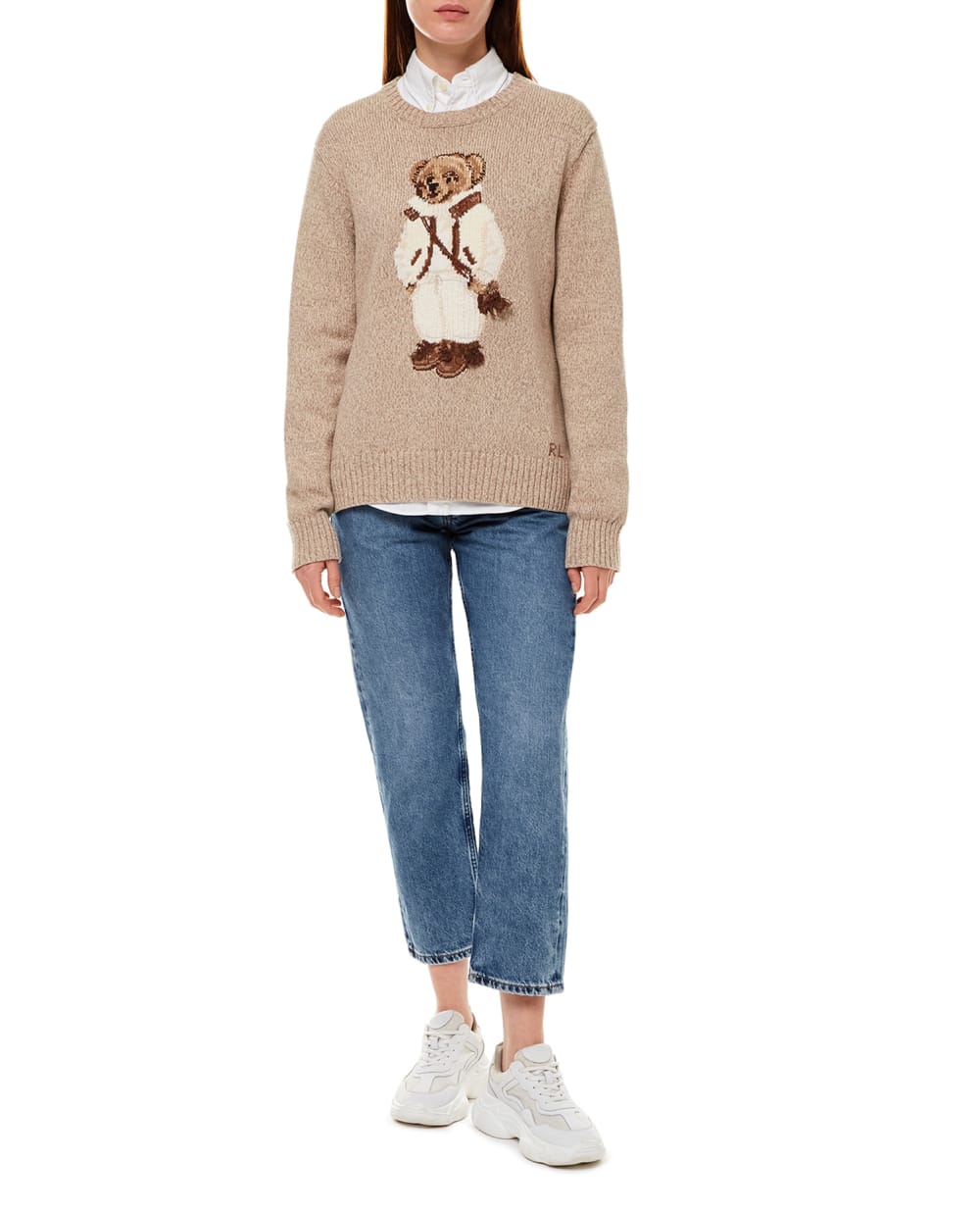 Свитер Polo Ralph Lauren 211847034001, бежевый цвет • Купить в интернет-магазине Kameron
