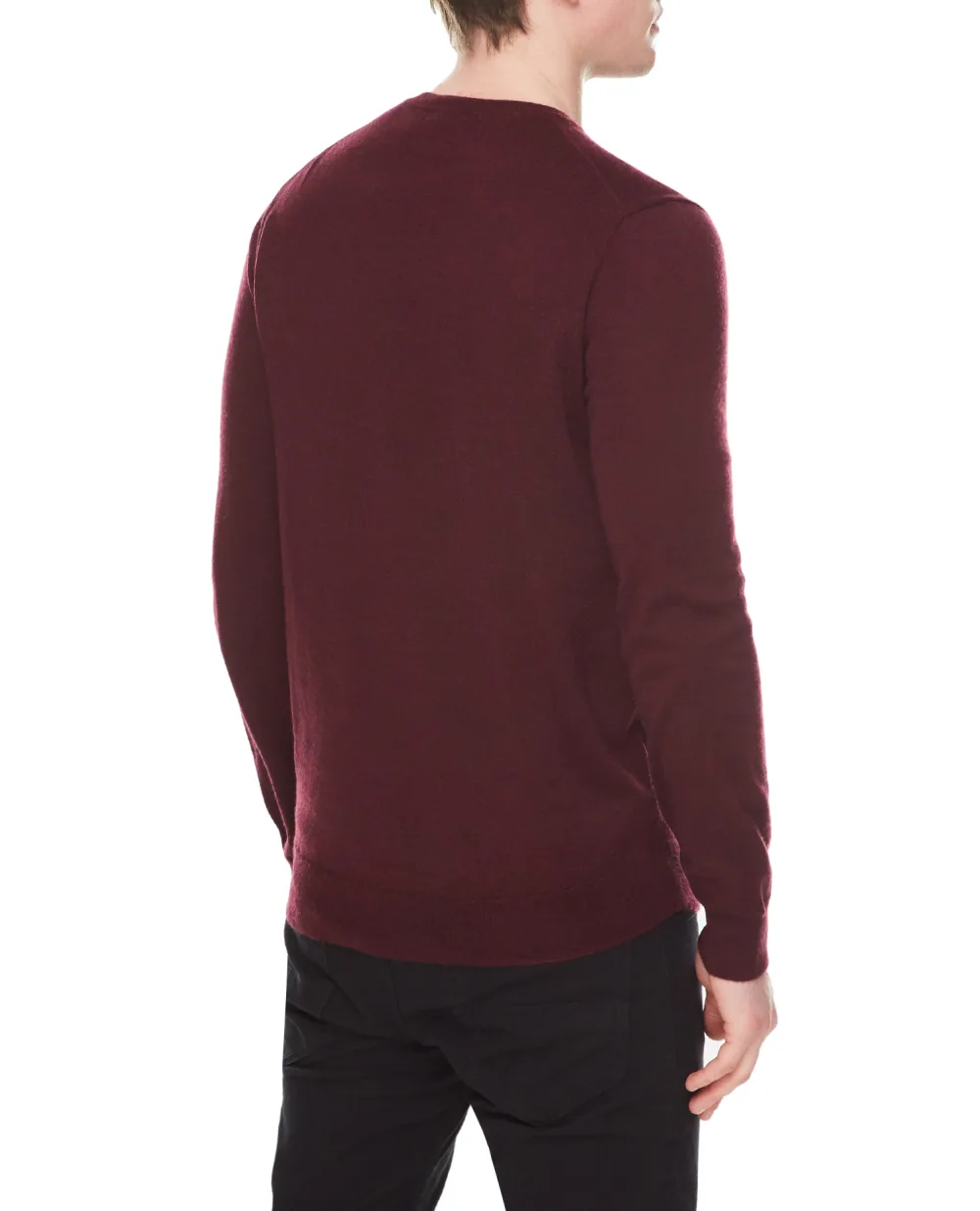 Шерстяной джемпер Polo Ralph Lauren 710876846005, бордовый цвет • Купить в интернет-магазине Kameron