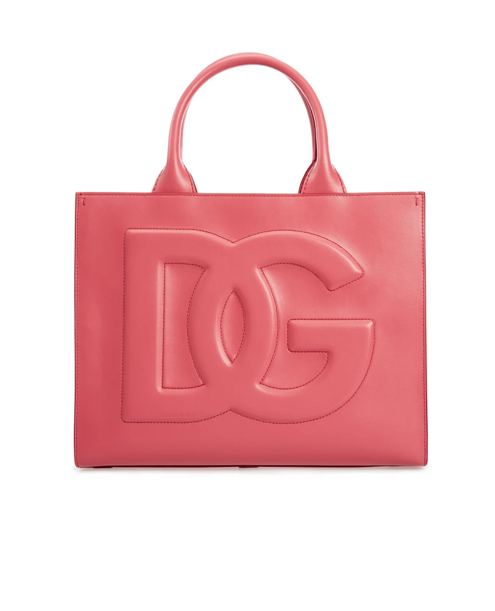 Кожаная сумка DG Daily Dolce&Gabbana BB7023-AQ269, розовый цвет • Купить в интернет-магазине Kameron
