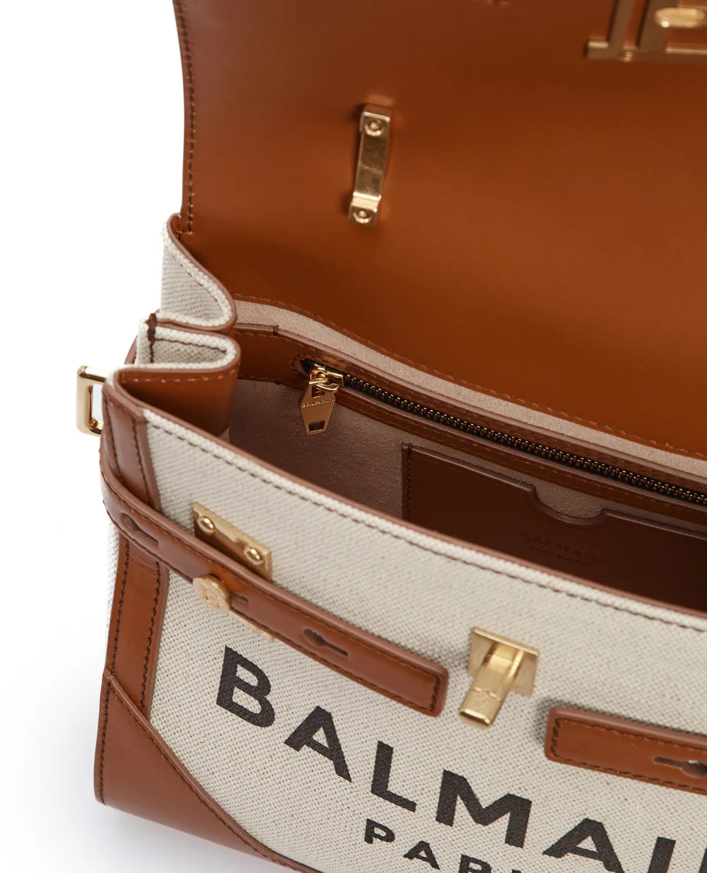 Сумка B-Buzz 23 Balmain VN0DB530TCFN, белый цвет • Купить в интернет-магазине Kameron