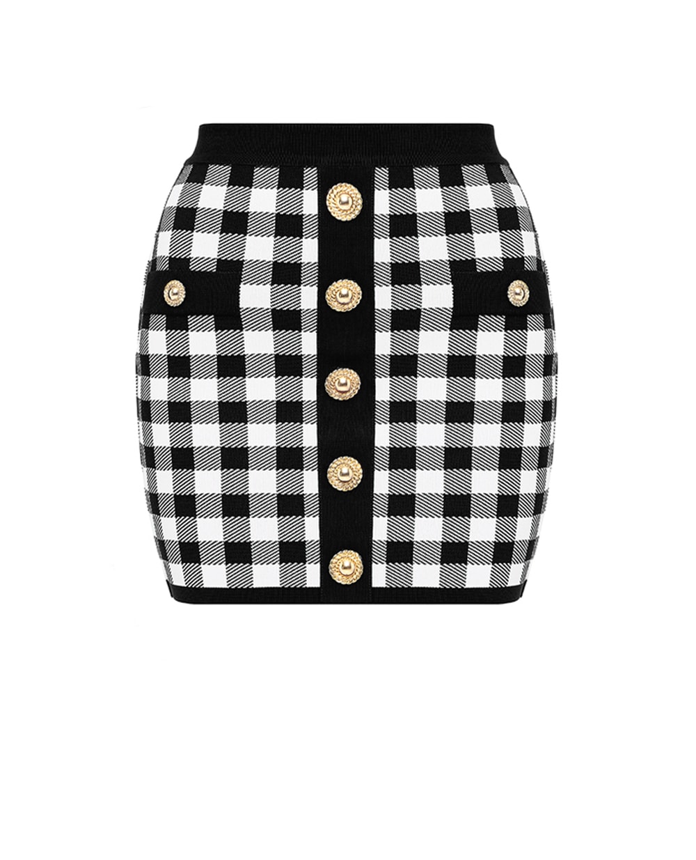 Юбка Balmain CF1LB292KF51, черный цвет • Купить в интернет-магазине Kameron