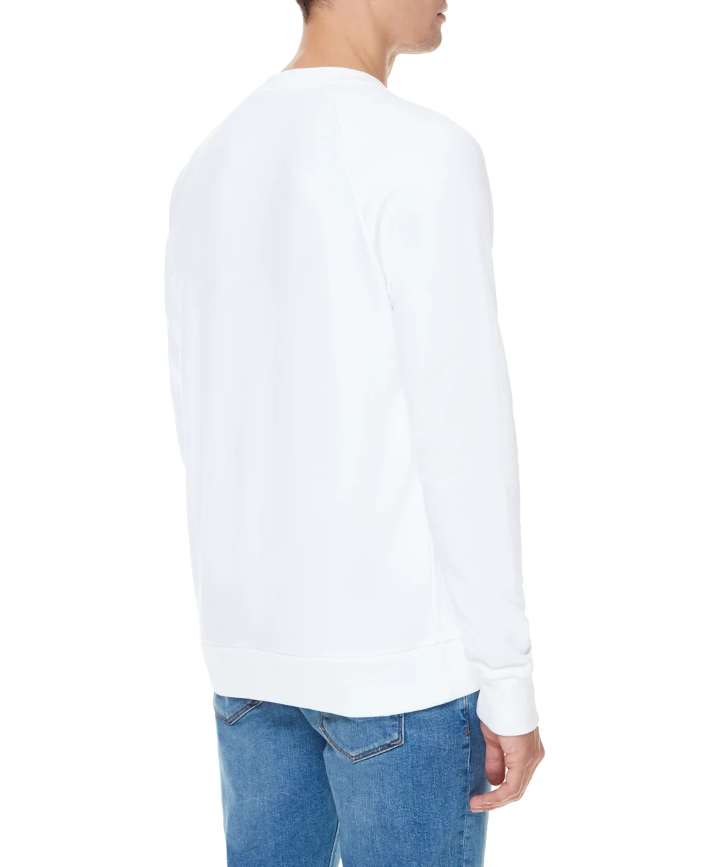 Свитшот Balmain WH1JQ005B071, белый цвет • Купить в интернет-магазине Kameron
