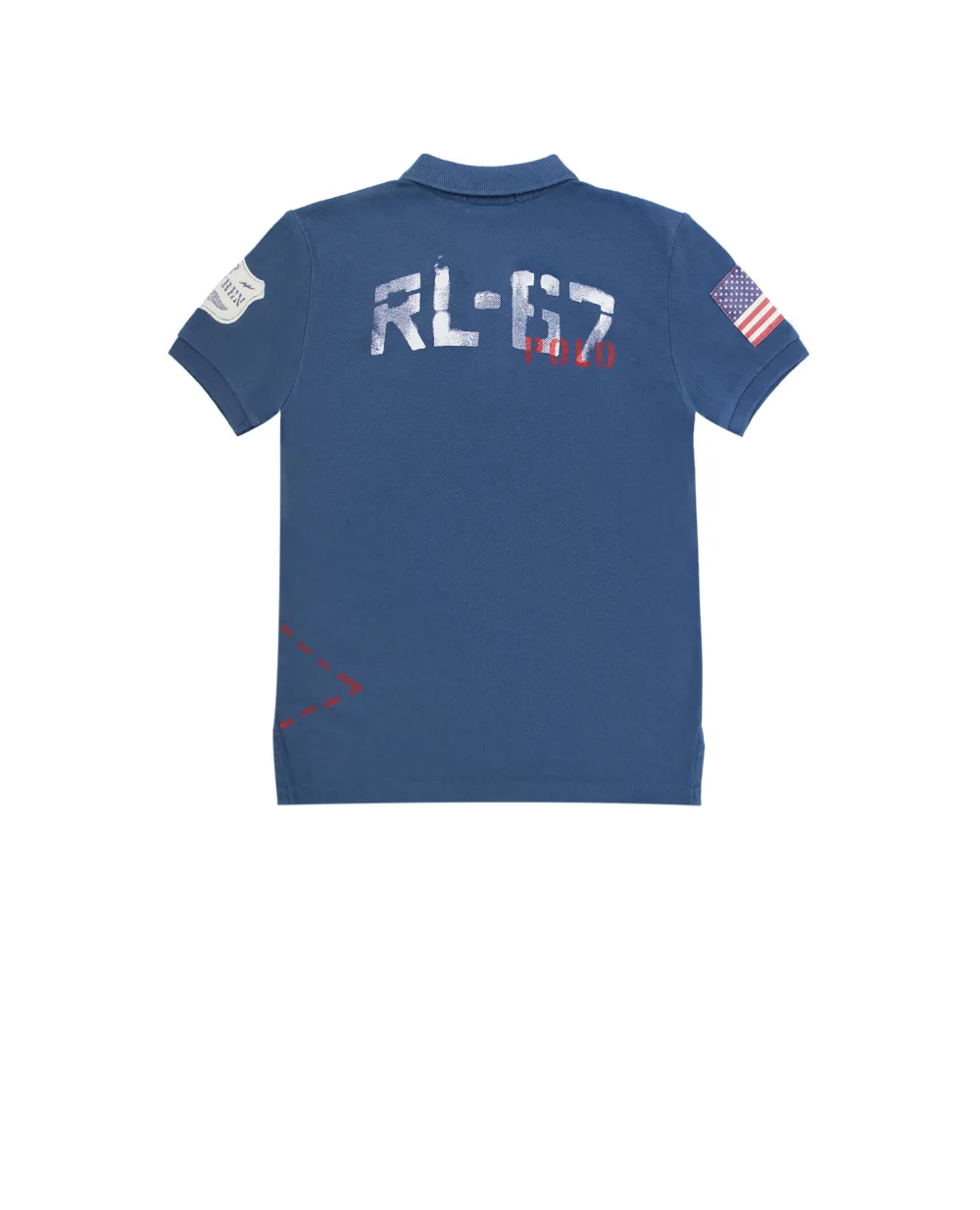 Поло Polo Ralph Lauren Kids 323712401001, синий цвет • Купить в интернет-магазине Kameron
