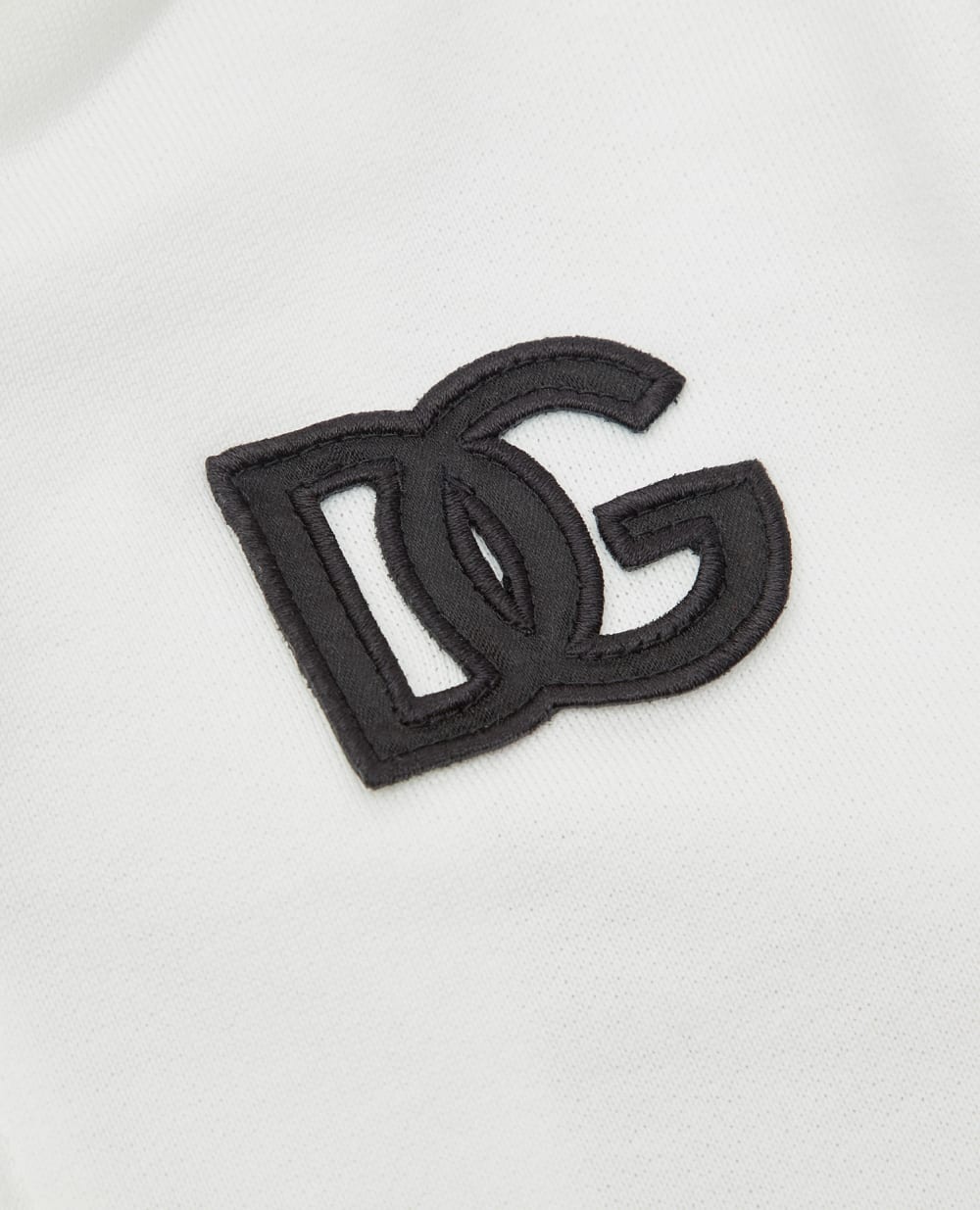 Детское худи (костюм) Dolce&Gabbana Kids L5JW8B-G7G9Q-B, белый цвет • Купить в интернет-магазине Kameron