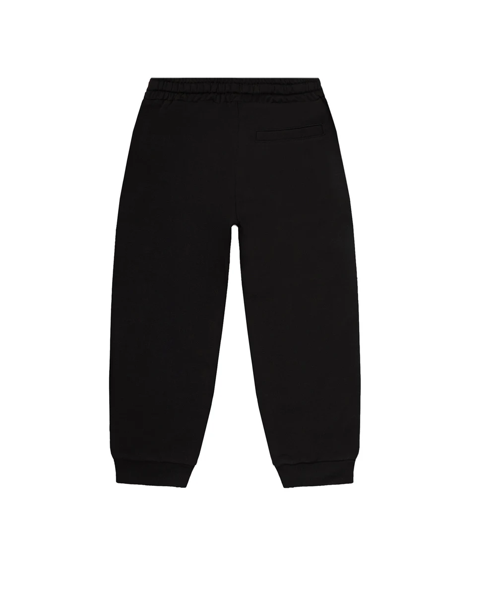 Детские спортивные брюки Dolce&Gabbana Kids L4JPDY-G7BMB-B, черный цвет • Купить в интернет-магазине Kameron