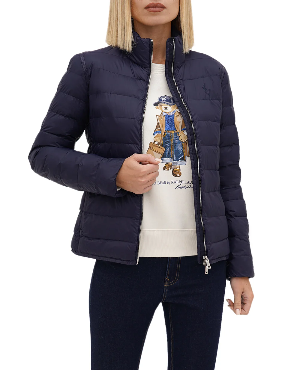 Куртка Polo Ralph Lauren 211908447002, темно-синий цвет • Купить в интернет-магазине Kameron