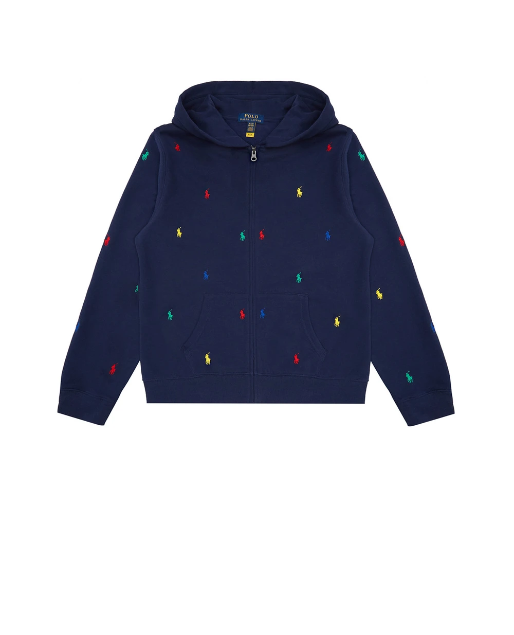 Детское худи Polo Ralph Lauren Kids 321846209001, синий цвет • Купить в интернет-магазине Kameron