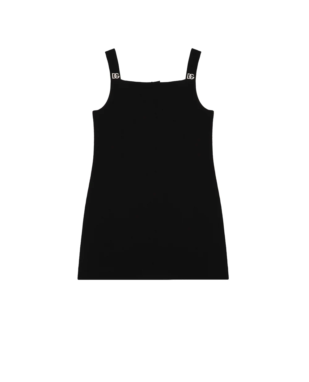 Детский сарафан Dolce&Gabbana Kids L5JD5J-G7F9N-B, черный цвет • Купить в интернет-магазине Kameron