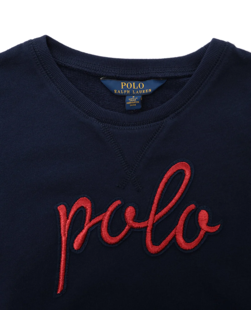 Детский свитшот Polo Ralph Lauren Kids 312751148001, темно-синий цвет • Купить в интернет-магазине Kameron